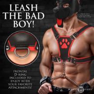 Picture of Alpha Pup Bulldog Harness - Red