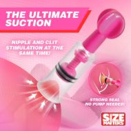 Picture of MAXtwist Clit & Nipple Triple Sucker Set - Pink