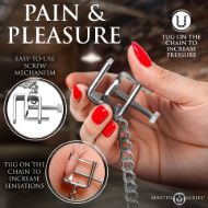Picture of Pressure Vice Metal Nipple Clamps