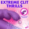 Picture of Thrusting Silicone Rabbit Vibrator - Purple
