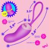 Picture of Silicone Mini Vibe w/ Remote - Purple