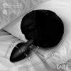 Picture of Fluffy Bunny Tail Silicone Plug - Black