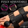 Picture of Thunderstick Thigh Strap Vibrating Wand with Harness