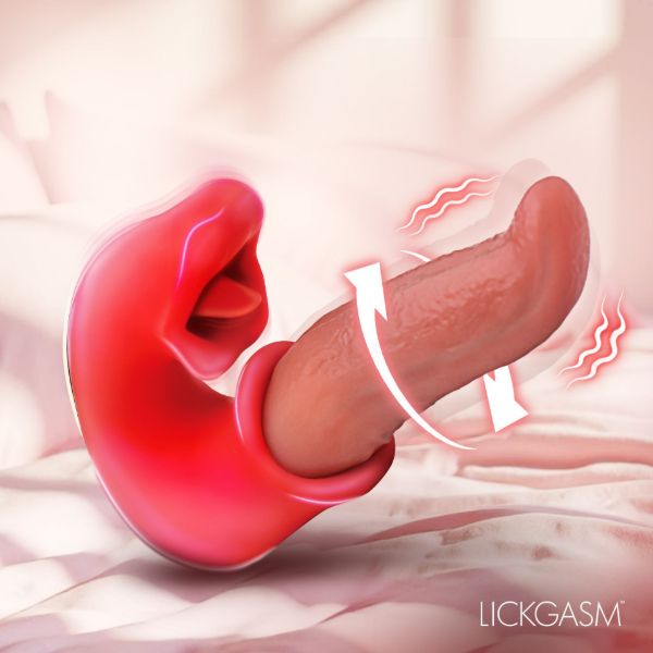 Picture of Lusty Licker Kissing & Licking Tongue Vibrator