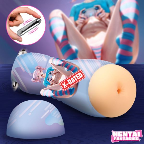 Picture of Haruka the Gamer Girl Vibrating Ass Stroker