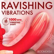 Picture of Petal Twirl Clit Massaging Silicone Vibrator