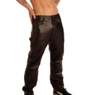 Picture of Mens Leather Pants- 38 Inch Waist