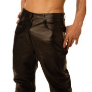 Picture of Mens Leather Pants- 38 Inch Waist