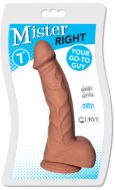 Picture of 7 inch Mister Right Dildo - Tan