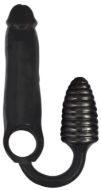 Picture of XXXPander Sheath with Ribbed Plug - Black