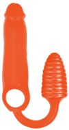 Picture of XXXPander Sheath with Ribbed Plug - Orange