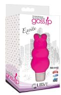 Picture of Excite Silicone Ripple Bullet Vibe- Pink