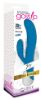 Picture of Ivy 20x Wavy Silicone Rabbit Vibe- Blue