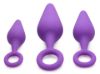 Picture of Rump Ringers 3 Piece Silicone Anal Plug Set - Purple