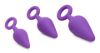 Picture of Rump Ringers 3 Piece Silicone Anal Plug Set - Purple