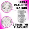 Picture of Double Shot Mouth and Pussy Stroker - Clear
