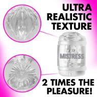 Picture of Double Shot Pussy and Ass Stroker - Clear