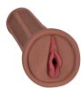 Picture of Mistress Sia BioSkin Vibrating Pussy Stroker- Brown