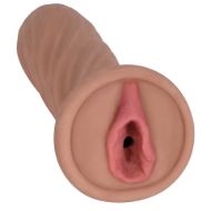 Picture of Mistress Brianna BioSkin Vibrating Pussy Stroker- Tan