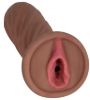 Picture of Mistress Natalia BioSkin Vibrating Pussy Stroker- Brown