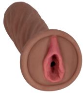 Picture of Mistress Natalia BioSkin Vibrating Pussy Stroker- Brown