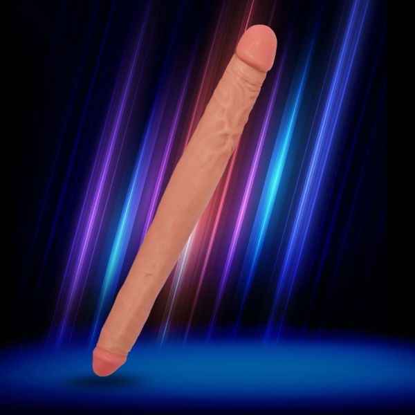 Picture of JOCK 16 Inch Tapered Double Dong Flesh