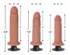 Picture of Jock Light Vibrating Dildo - 7 Inch