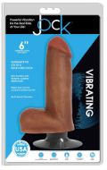 Picture of Jock Medium Vibrating Dildo with Balls - 6 Inch