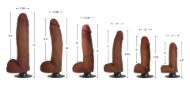 Picture of Jock Medium Vibrating Dildo with Balls - 7 Inch