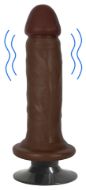 Picture of Jock Dark Vibrating Dildo - 6 Inch