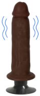 Picture of Jock Dark Vibrating Dildo - 7 Inch