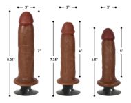 Picture of Jock Medium Vibrating Dildo - 7 Inch