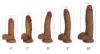 Picture of Jock Dark Bareskin Dildo with Balls - 6 Inch