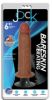 Picture of Jock Dark Bareskin Vibrating Dildo - 6 Inch
