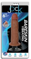Picture of Jock Dark Bareskin Vibrating Dildo - 6 Inch