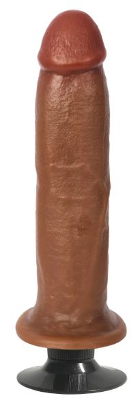 Picture of Jock Dark Bareskin Vibrating Dildo - 8 Inch
