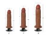 Picture of Jock Dark Bareskin Vibrating Dildo - 8 Inch