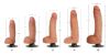 Picture of Jock Light Bareskin Vibrating Dildo with Balls - 6 Inch