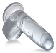 Picture of Jock C-Thru Dildo with Balls - 7 Inch