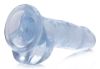Picture of Jock C-Thru Dildo with Balls - 8 Inch