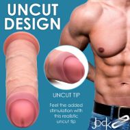 Picture of 8.5 Inch Dual Density Uncut Dildo