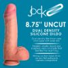 Picture of 8.75 Inch Dual Density Uncut Dildo with Balls