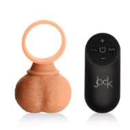 Picture of 28X Vibrating Realistic Balls with Remote - 35mm