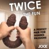 Picture of 17.75 Inch Double Dildo - Dark