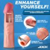 Picture of Enhancers 1.5" Silicone Penis Extension Sleeve - Light