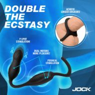 Picture of Hyper Thrusting and Vibrating Anal Plug with C-Ring