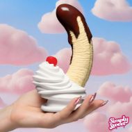 Picture of Chocolate Dipped Banana Split Premium Silicone Dildo