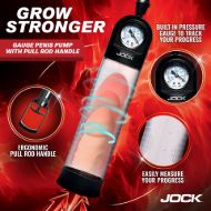 Picture of Pump Up Gauge Penis Pump with Pull Handle