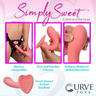 Picture of G-Spot Silicone Pink Dildo