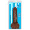 Picture of 6 Inch Slim Dildo with Balls - Medium